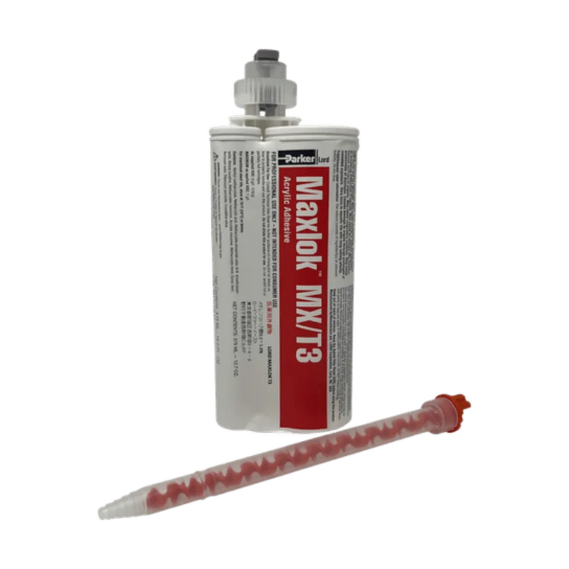 LORD Maxlok T3 MX (3022875) 1:1 Ratio Fast Set 3-5 min Acrylic Adhesive non-sagging, and resistance to temperature, moisture, solvents,