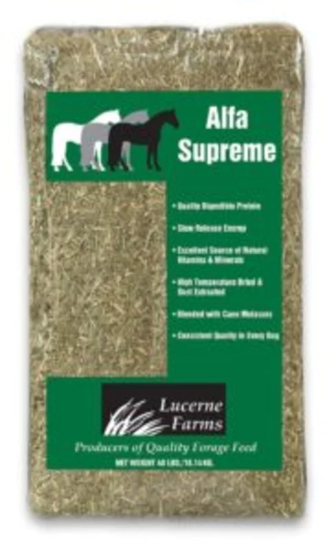 Lucerne Farms Alfa Supreme  Chopped Alfalfa Hay and Molasses Blend