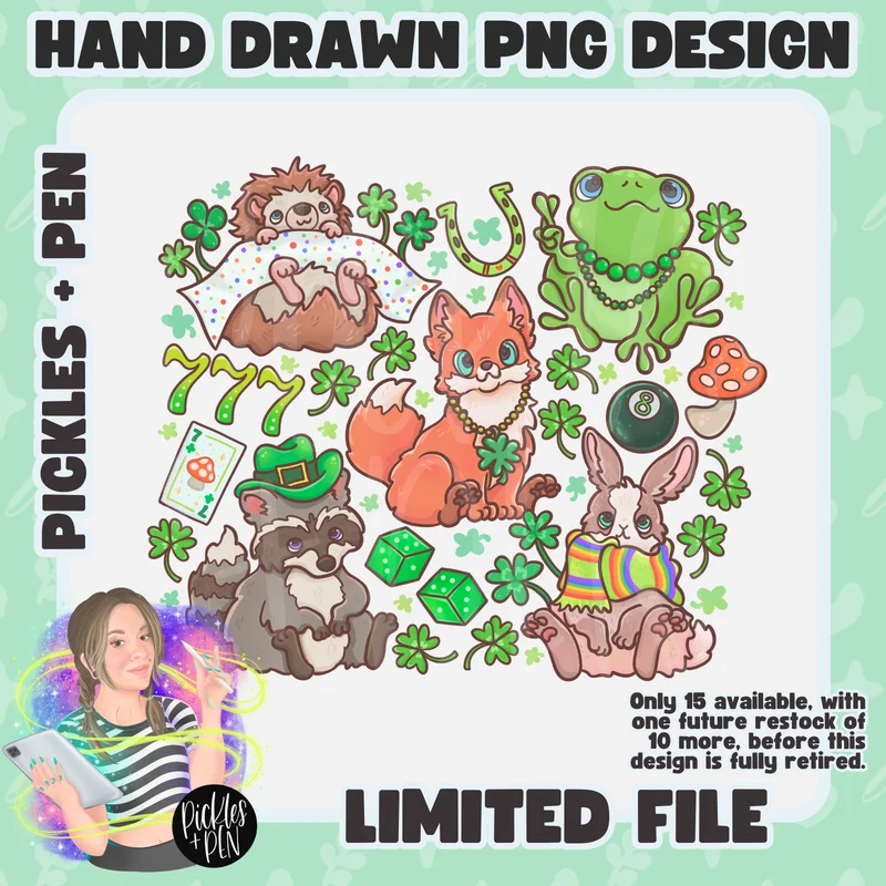 Lucky Critters St. Patricks PNG [LIMITED]
