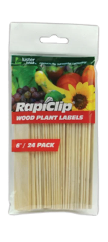 Luster Leaf Wood Plant Labels