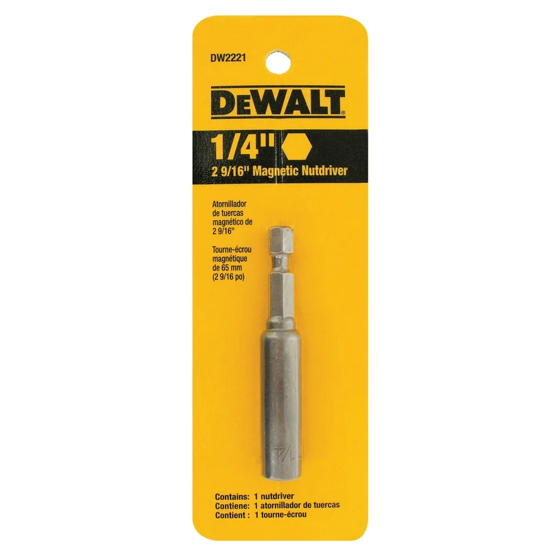 Magnetic Bit Socket 1/4" X 2-9/16" Dewalt