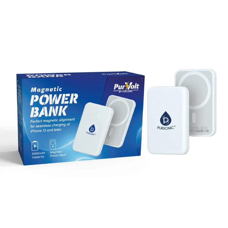 Magnetic Wireless Power Bank Portable, Powerful, Effortless Charging