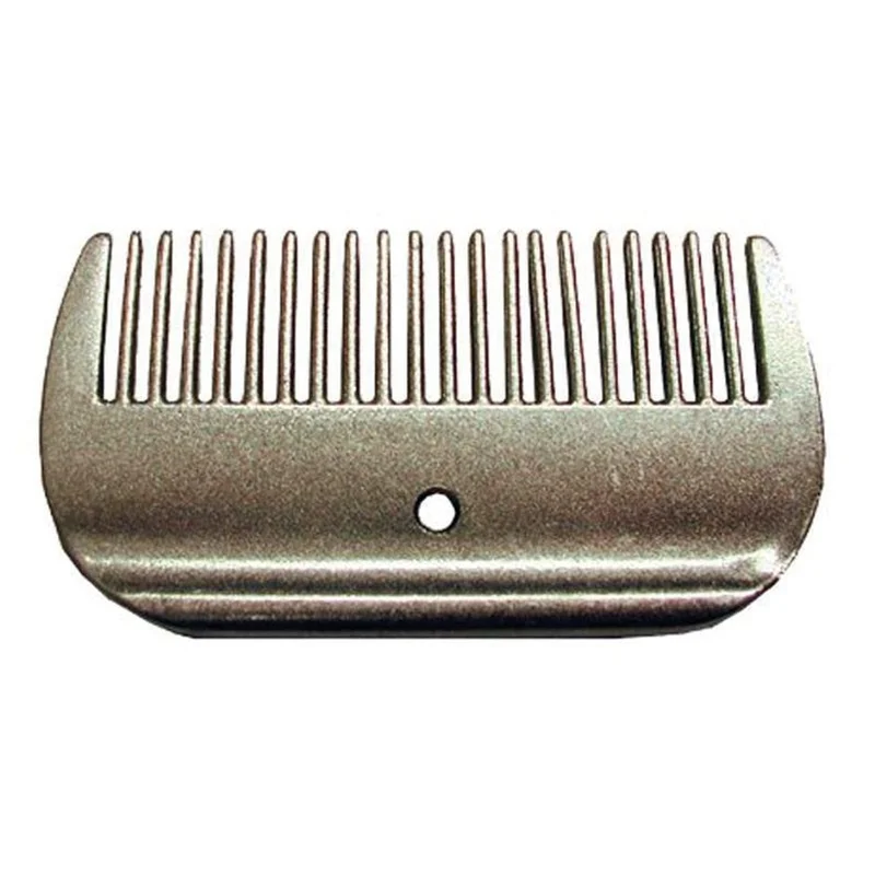 MANE COMB FOR HORSES SILVER