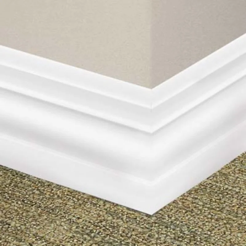 Mannington Edge Effects Rubber Wall Base - Sophisticate 4.25" 030 Beach Sand