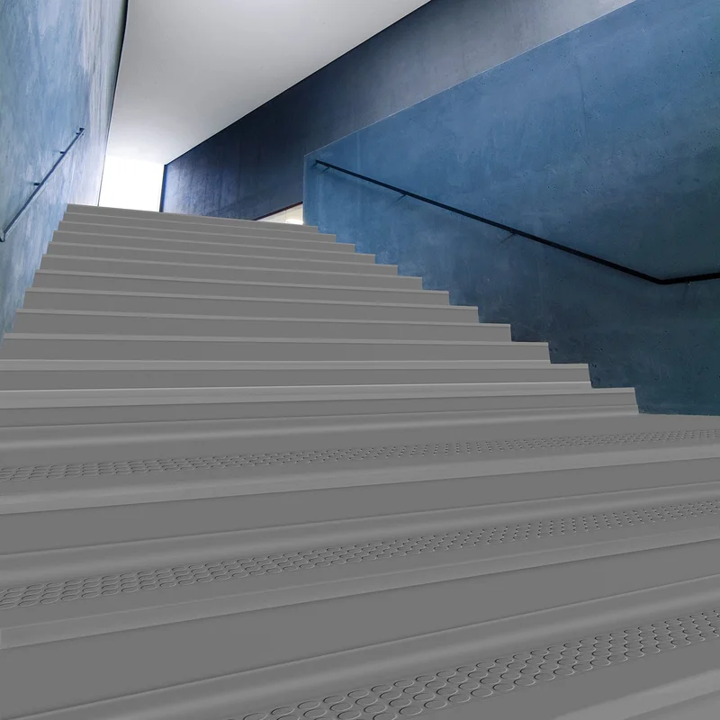 Mannington Type TS Rubber Stair Tread 36" Square Profile 030 Beach Sand