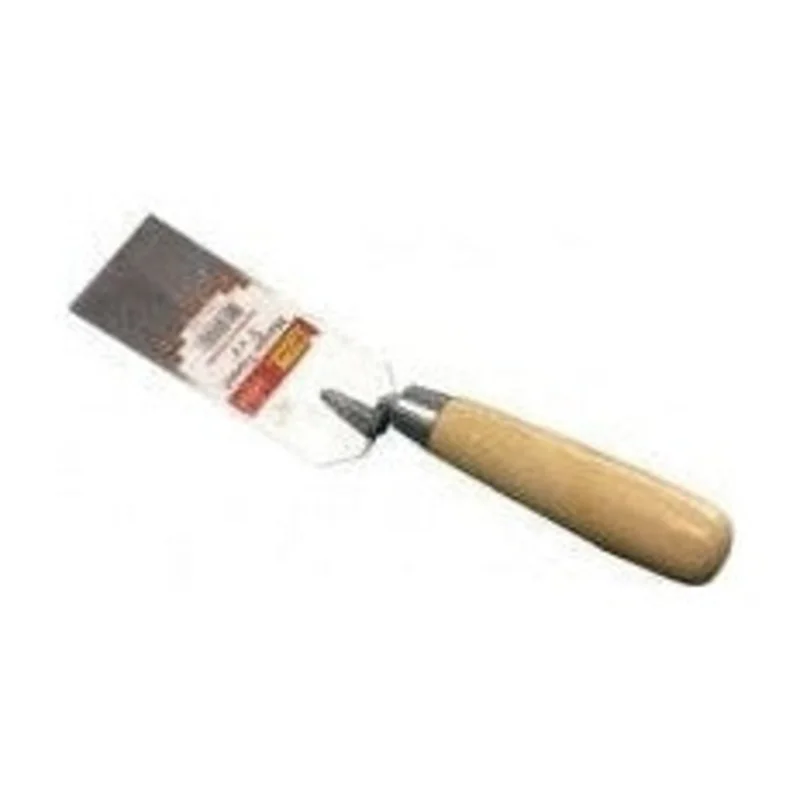 MARGIN TROWEL 5 INCH LONG WITH WOODED HANDLE