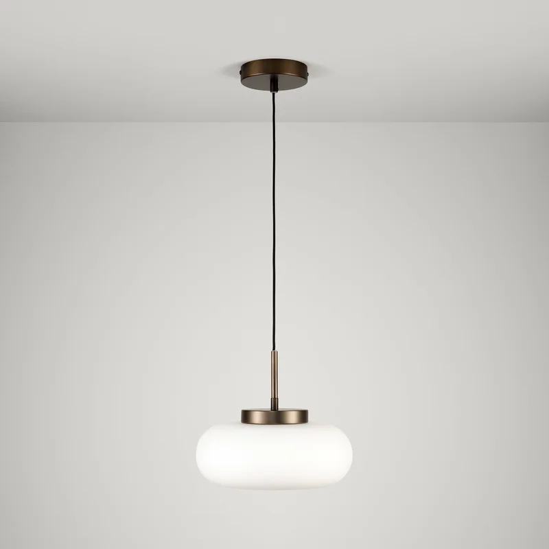 MARIN Glass Pendant Light - Antique Brass