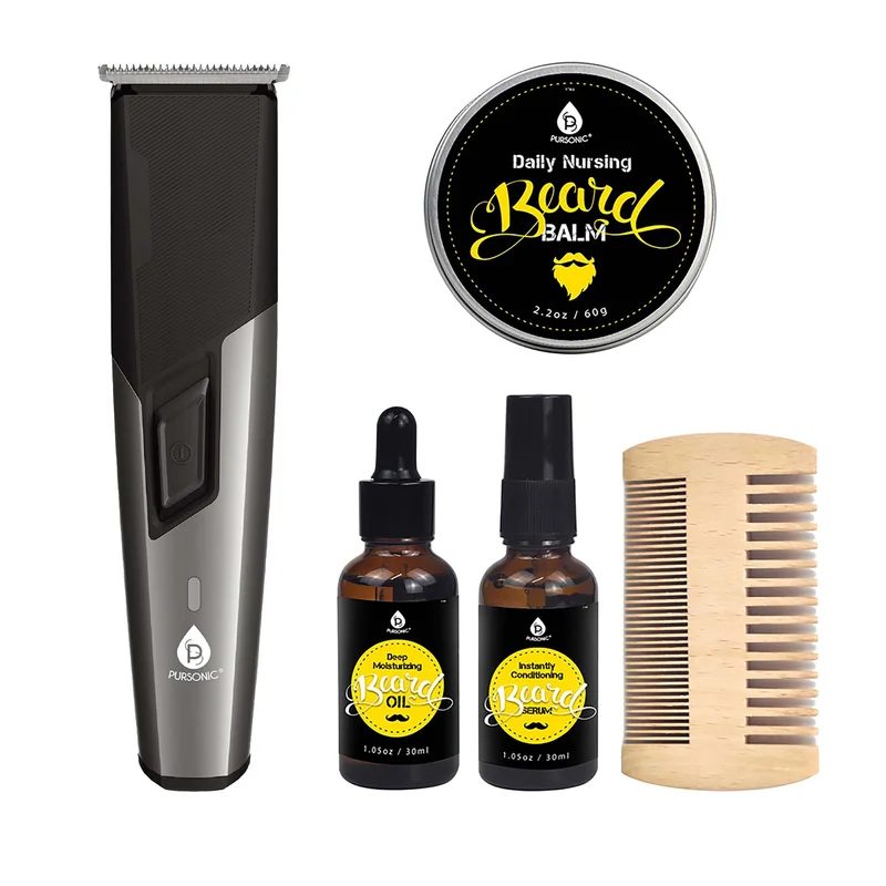 Mario Lopez Rechargeable Mens Grooming & Beard Care Bundle  Complete Hair, Beard, Nose, and Ear Kit
