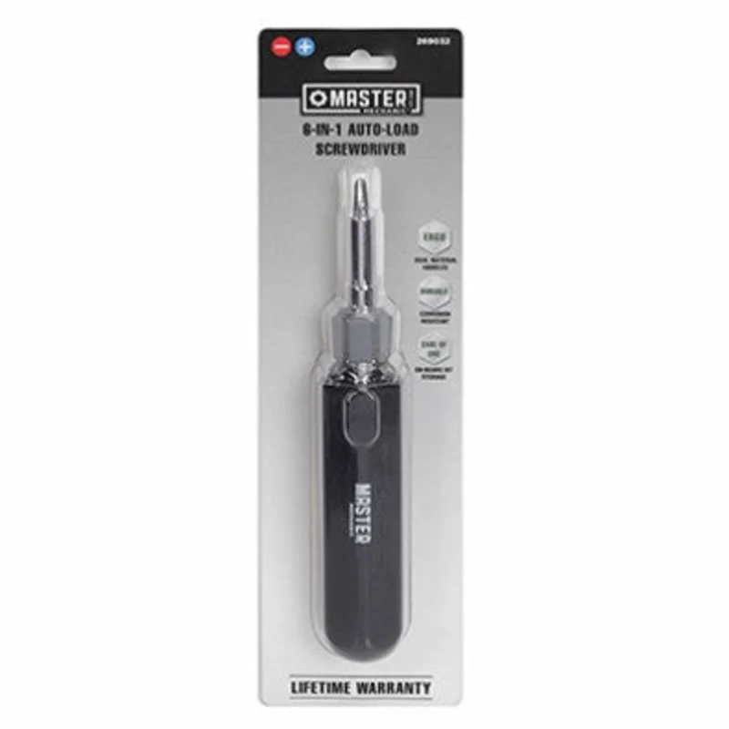 Master Mechanic 6-In-1 Auto-Load Screwdriver