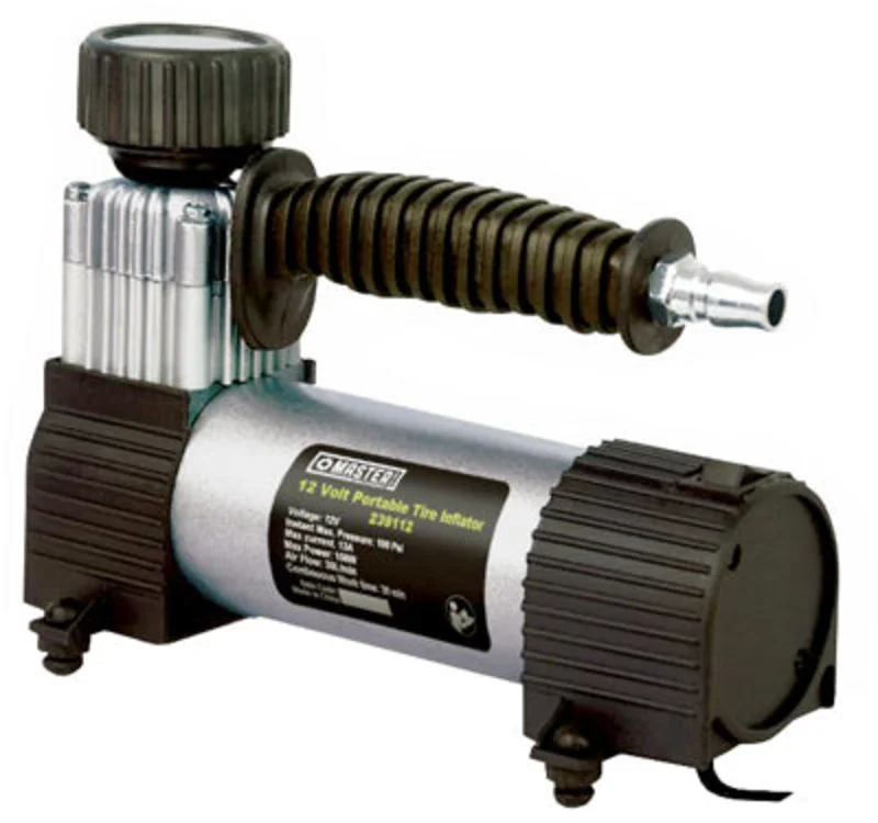 Master Mechanic Heavy Duty Portable Tire Inflator 100 PSI 12-Volt
