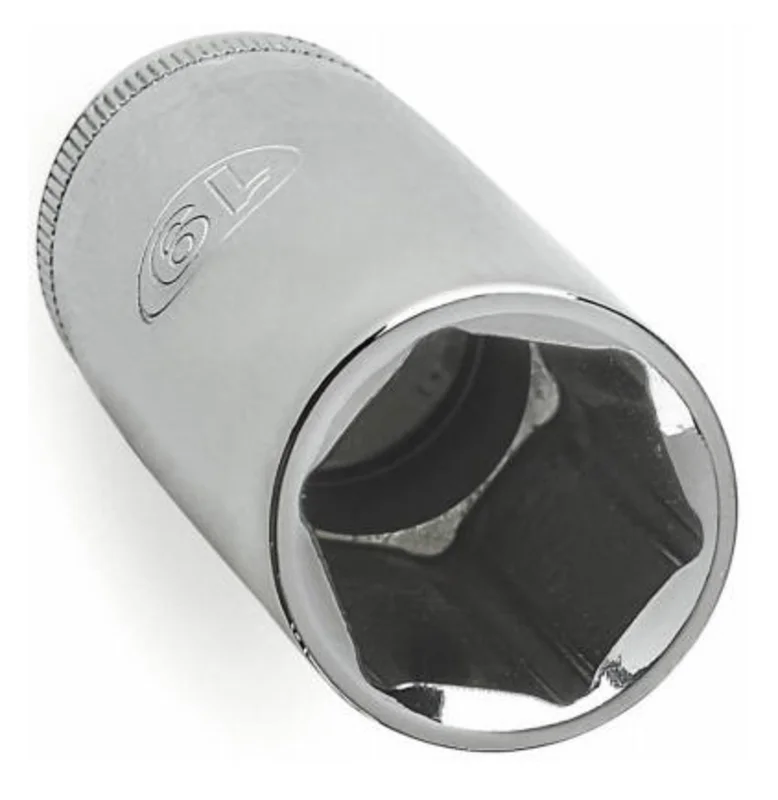 Master Mechanic Metric Deep Socket, 6-Point, 1/2 In. Drive, 13mm