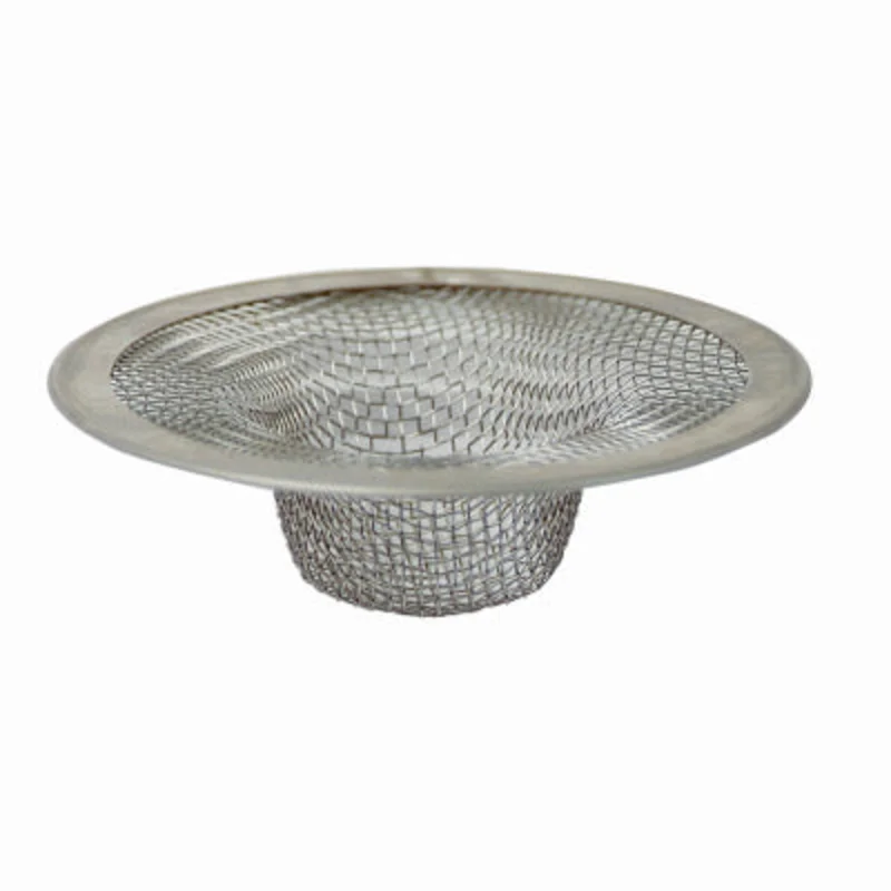 Master Plumber Bathtub Mesh Strainer Chrome