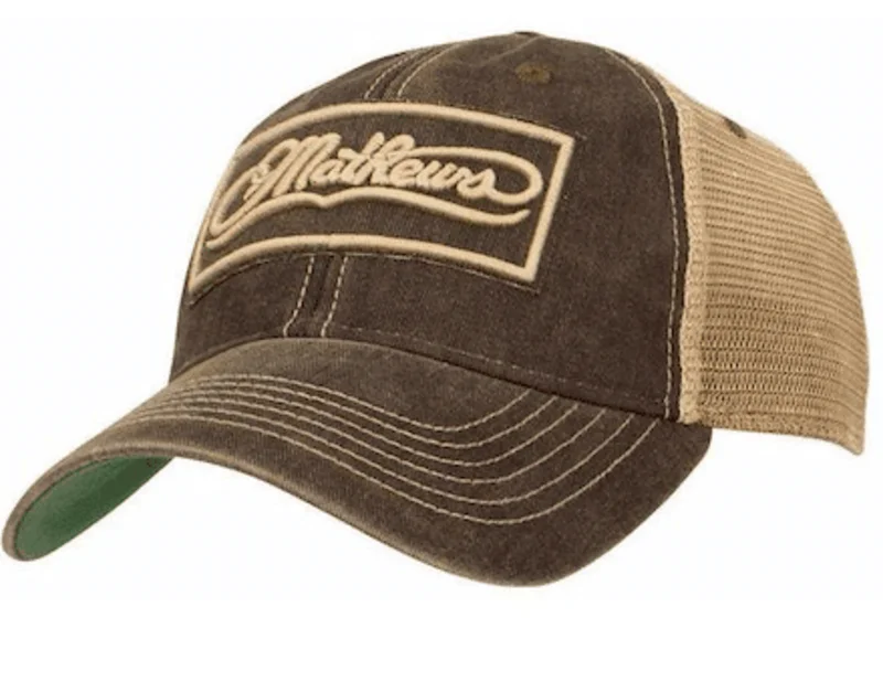 Mathews ESTABLISHED cap Brown Wash