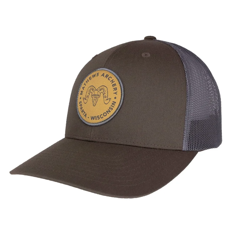 Mathews FULL CURL cap Charcoal/Brown