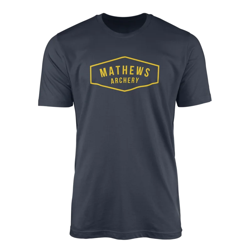 Mathews Shield Navy Tee