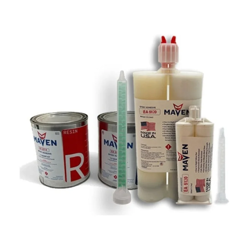 Maven EA 5120 Extreme Strength Epoxy, popular for bow and arrow manufacturing, striking tools, bridge repairs, deck repairs, potting, casting
