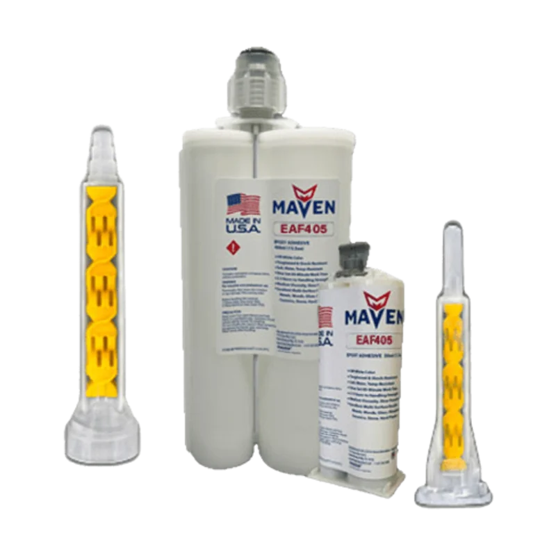 Maven EAF405 Fast Set 5 Minute Black Epoxy - Toughened 5-minute Set Epoxy Adhesive