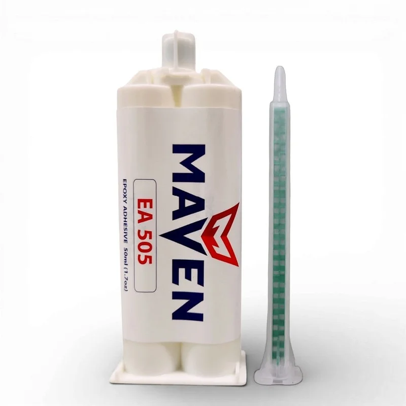 Maven Epoxy EA 505 - Fast Set 5-Min Epoxy-Thin-Medium Viscosity Translucent Clear-1:1 ratio