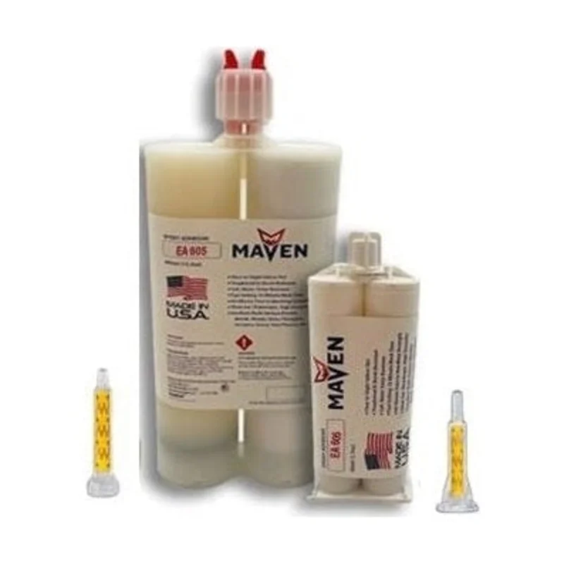 Maven Epoxy EA 605 (aka EA 555) - Fast Set 5-Min Steel Filled-Medium Viscosity-Metallic Gray Epoxy-1:1 ratio