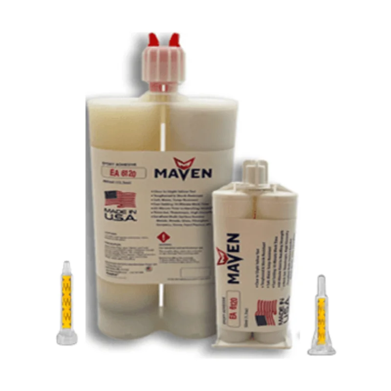 Maven Epoxy EA 6120 - Slow Set 120-Min Steel Filled-Medium Viscosity-Metallic Gray Epoxy-1:1 ratio