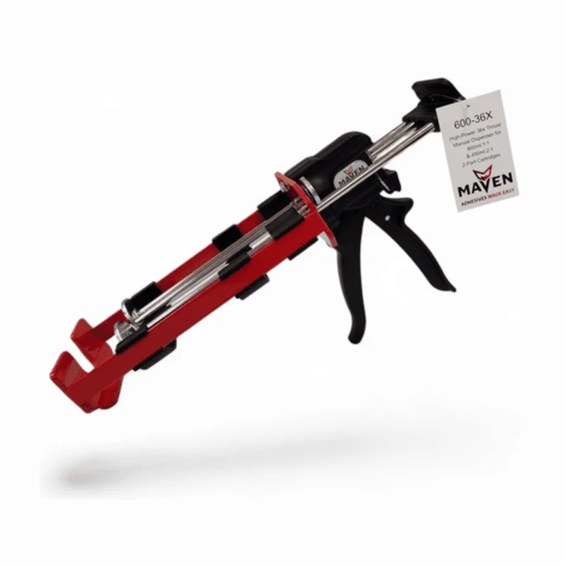 Maven MV600-36X 600ML 1:1 & 450ML 2:1 High-Power 36X Thrust 2-Part Adhesive Dispenser