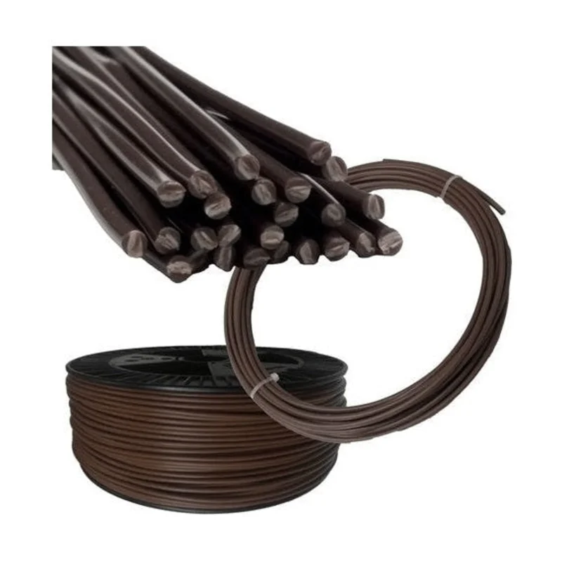 Maven Plastics - HDPE Natural (Dark Brown / Chocolate Brown) Plastic Welding Rods, Coils & Reels