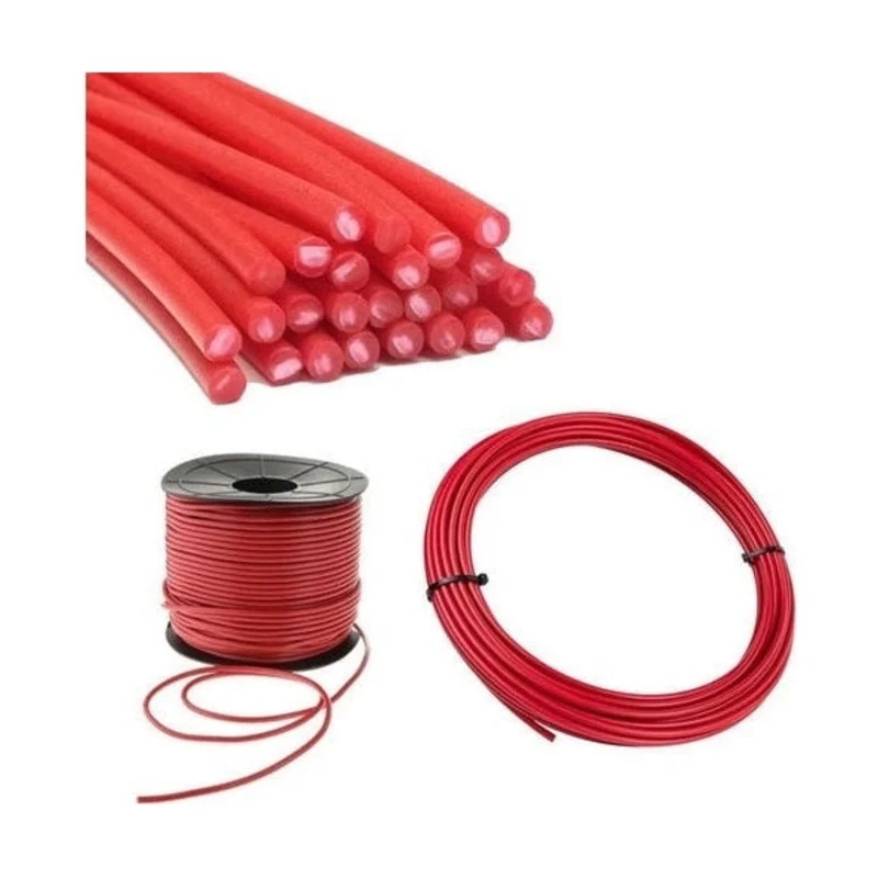 Maven Plastics - HDPE Red Plastic Welding Rods, Coils & Reels