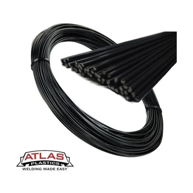 Maven Plastics - PVC Black Plastic Welding Rods, Coils & Reels