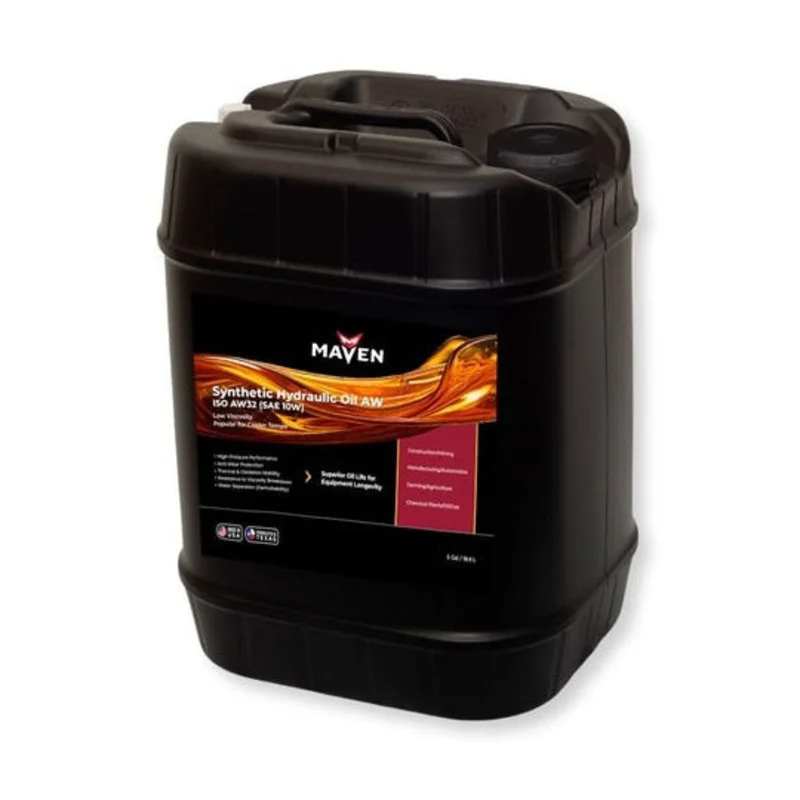 Maven Synthetic Hydraulic Oil AW (Anti Wear) ISO 32, 46, 68  Pure Synthetic formula