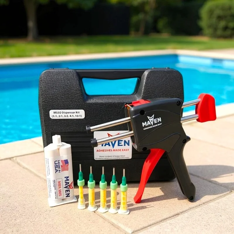 Maven Underwater Pool & Spa Repair Kit For Filling Cracks & Sealing Pipes Natural