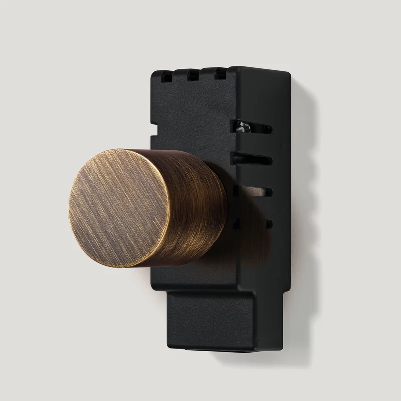 MAXWELL Auto Detect Dimmer Detail with Module - Antique Brass