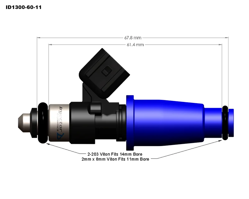 Mazda Miata RX-7 Injector Dynamics ID1300 XDS Sets
