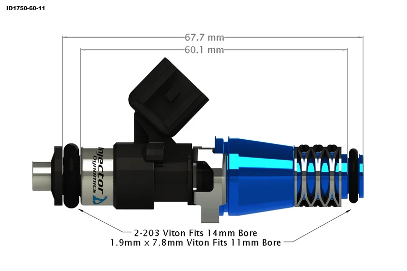 Mazda Miata RX-7 Injector Dynamics ID1750 XDS Sets