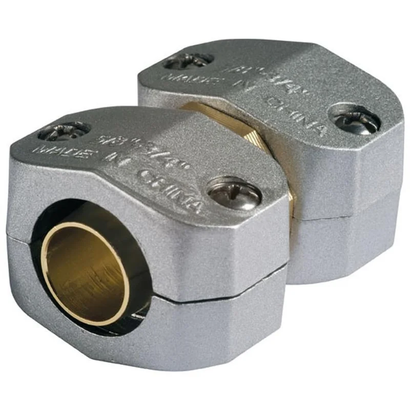 Melnor Zinc Inline Metal Hose Repair BLACK