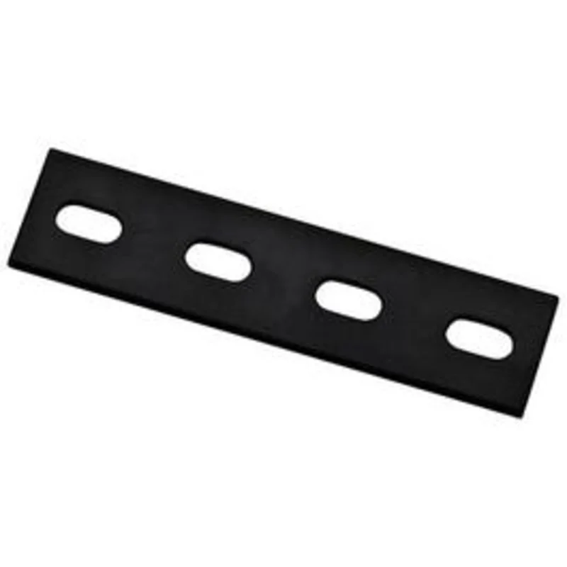 Mending Brace, Black Steel, 6-In.