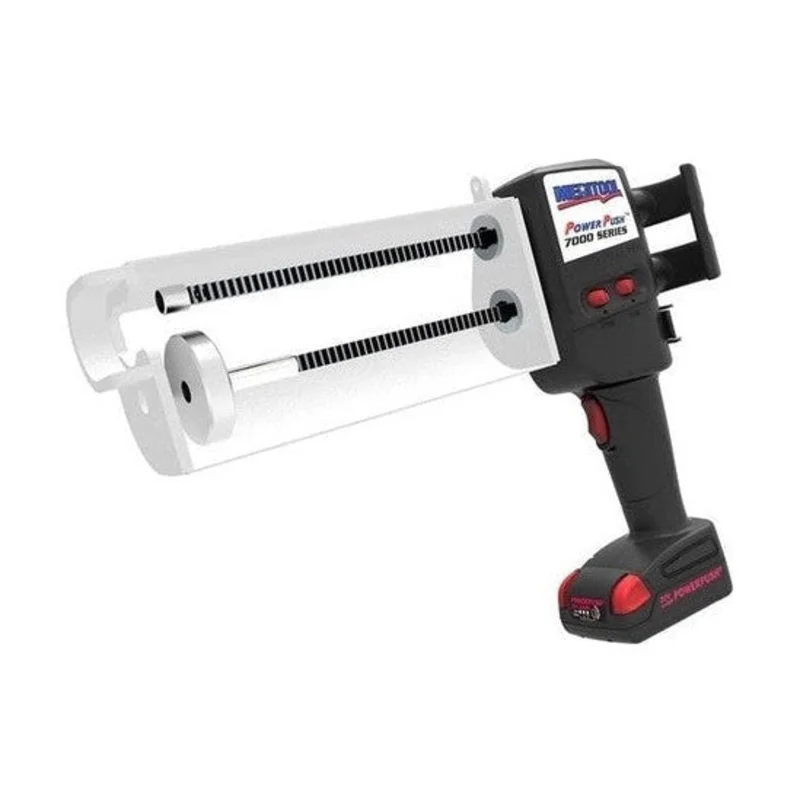 Meritool PowerPush 7000-825-101 Battery Powered Cordless Dispenser for 750 x 75ml (825ml 10:1 ratio) 2-Part Cartridges