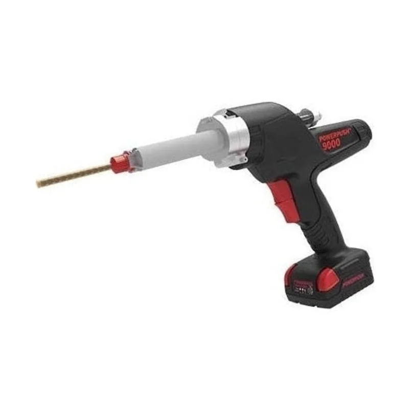 Meritool PowerPush 9000-50A-KIT 12V Battery Powered Dispenser for 50ml A-Type (Square-back) Two-Part Cartridges - ratios 1:1, 2:1, 3:2