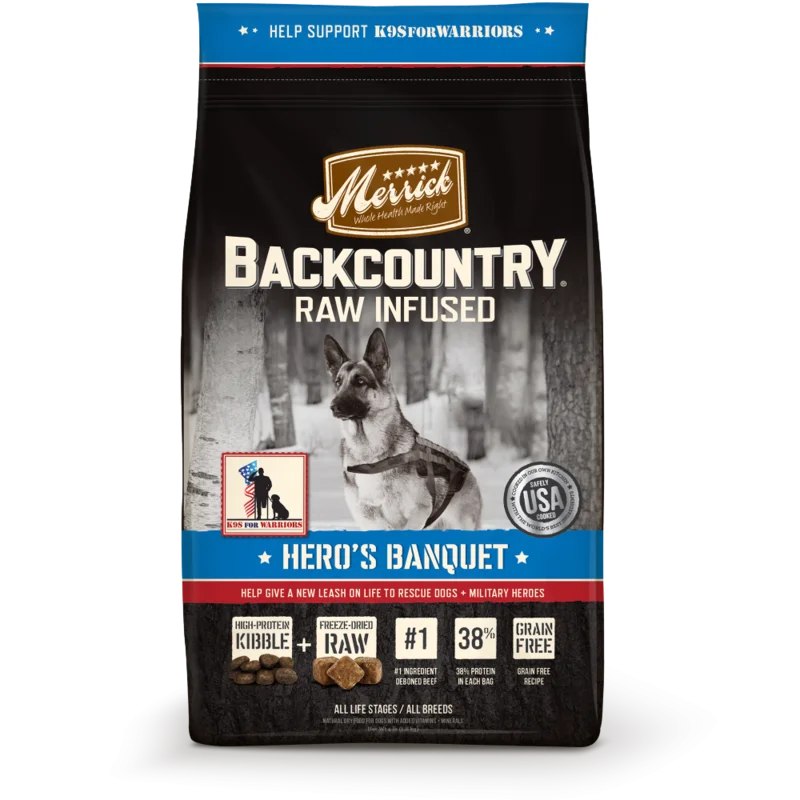 Merrick Backcountry Grain Free Hero's Banquet Dry Dog Food