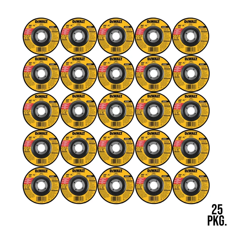 Metal/Stainless Steel Cutting Disc. 4-1/2" X .45" X 7/8" (BOX) Dewalt