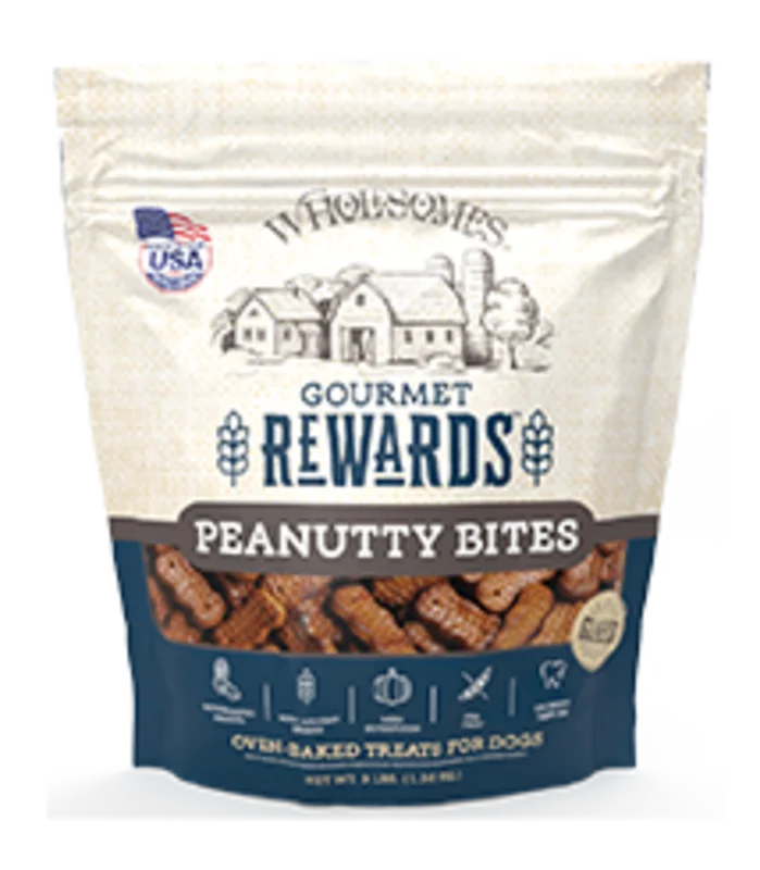 Midwestern Pet Foods SPORTMiX Wholesomes Gourmet Rewards Peanutty Bites