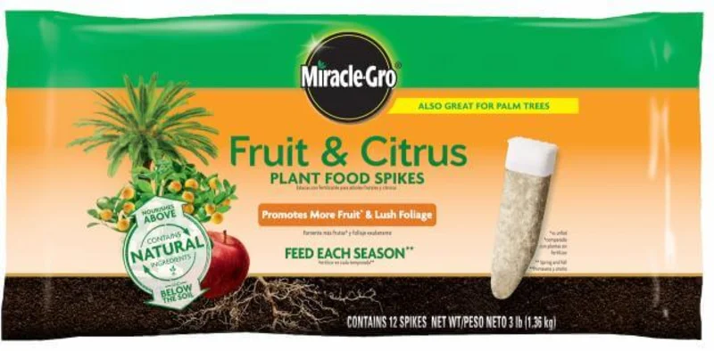 Miracle-Gro Fruit & Citrus Plant Food Spikes