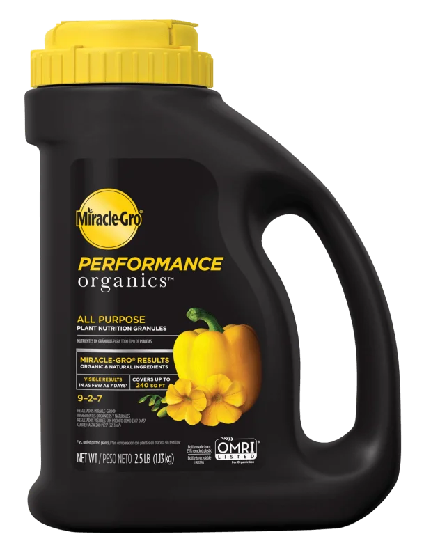 Miracle-Gro Performance Organics All Purpose Plant Nutrition Granules