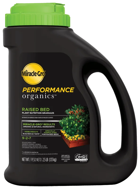 Miracle-Gro Performance Organics Raised Bed Plant Nutrition Granules