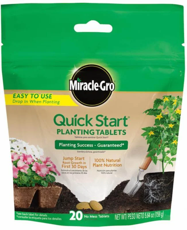 Miracle-Gro Quick Start Planting Tablets