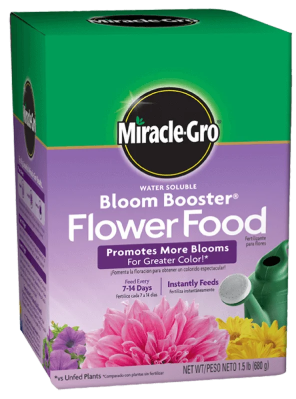 Miracle-Gro Water Soluble Bloom Booster Flower Food
