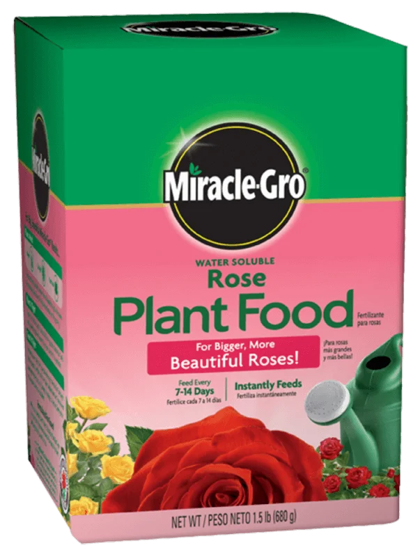 Miracle-Gro Water Soluble Rose Plant Food