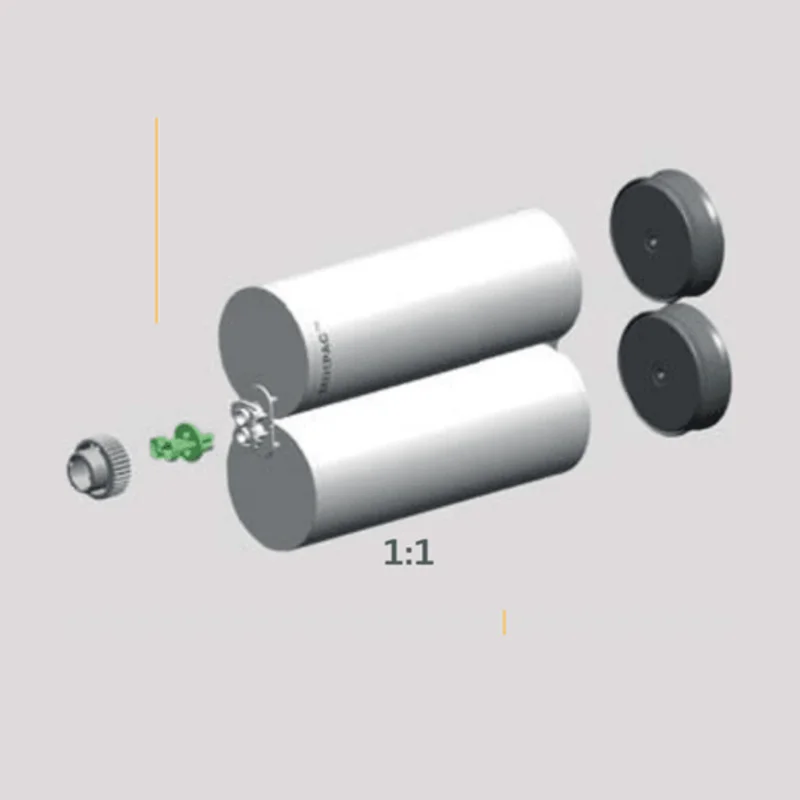 MixCoat 1500ml 1:1 Spray Cartridges for MixCoat 2-part Spray Coating System (AF 1500-01-14-01 or AF 1500-01-30-01) (153493 or 128218)