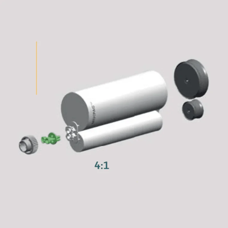 MixCoat 940ML 4:1 Spray Cartridges for MixCoat 2-part Spray Coating System (AF 940-04-14-04 or AF 940-04-30-04) (153468 or 128138)
