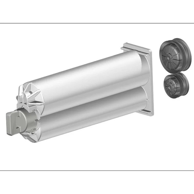 MixPac 50ml 2:1 Empty Cartridge B-System (gray-cap) (AB 050-02-10-01) (#114099)