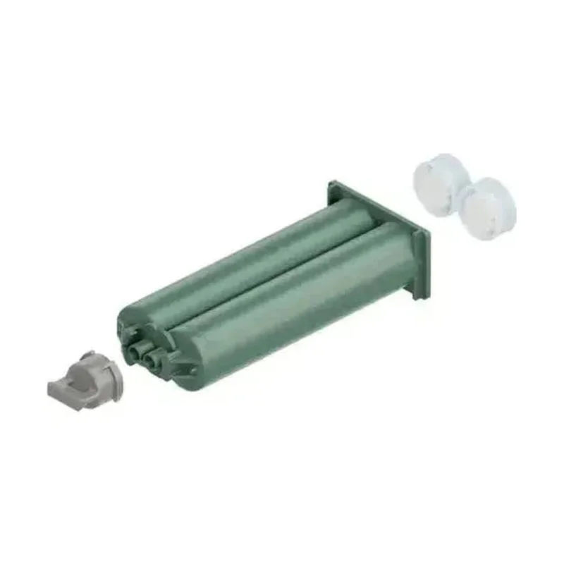 MixPac 50ml Empty 1:1 Ratio Greenline 2-Part Cartridges with sealing cap & pistons - AA 050-01-10-33 (#154840)